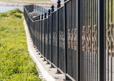 Steel Fence Repair detail